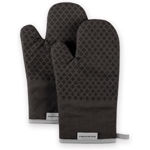 imageKitchenAid Asteroid Oven Mitt Set Cobalt Blue 7quotx125quotBlack