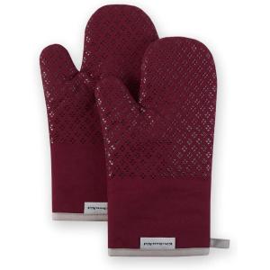imageKitchenAid Asteroid Oven Mitt Set Cobalt Blue 7quotx125quotBoysenberry Purple