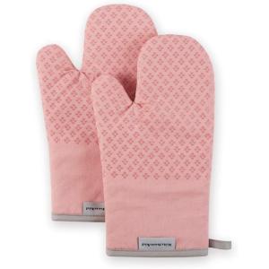 imageKitchenAid Asteroid Oven Mitt Set Cobalt Blue 7quotx125quotDried Rose
