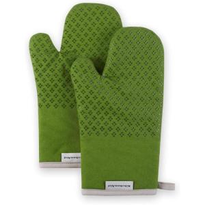 imageKitchenAid Asteroid Oven Mitt Set Cobalt Blue 7quotx125quotMatcha Green