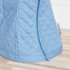 imageKITCHENAID Fitted TiltHead Solid Stand Mixer Cover with Storage Pocket Quilted 100 Cotton Onyx Black 144quotx18quotx10quotBlue Velvet