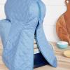 imageKITCHENAID Fitted TiltHead Solid Stand Mixer Cover with Storage Pocket Quilted 100 Cotton Onyx Black 144quotx18quotx10quotBlue Velvet