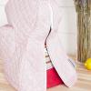 imageKITCHENAID Fitted TiltHead Solid Stand Mixer Cover with Storage Pocket Quilted 100 Cotton Onyx Black 144quotx18quotx10quotHibiscus Pink Stripe