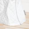 imageKITCHENAID Fitted TiltHead Solid Stand Mixer Cover with Storage Pocket Quilted 100 Cotton Onyx Black 144quotx18quotx10quotWhite
