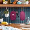 imageKitchenAid Asteroid Pot Holder 2Pack Set Boysenberry Purple 65quotx10quotBeet