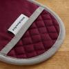 imageKitchenAid Asteroid Pot Holder 2Pack Set Boysenberry Purple 65quotx10quotBoysenberry Purple