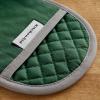 imageKitchenAid Asteroid Pot Holder 2Pack Set Boysenberry Purple 65quotx10quotDark Green