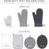 imageKitchenAid Asteroid Pot Holder 2Pack Set Boysenberry Purple 65quotx10quotGray