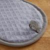 imageKitchenAid Asteroid Pot Holder 2Pack Set Boysenberry Purple 65quotx10quotLavender Cream