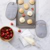 imageKitchenAid Asteroid Pot Holder 2Pack Set Boysenberry Purple 65quotx10quotLavender Cream