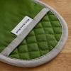 imageKitchenAid Asteroid Pot Holder 2Pack Set Boysenberry Purple 65quotx10quotMatcha Green