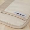 imageKitchenAid Beacon TwoTone NonSlip Pot Holder Set PistachioGraphite Green 7quotx10quot 2 PieceMilkshakeBeige