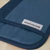imageKitchenAid Beacon TwoTone NonSlip Pot Holder Set PistachioGraphite Green 7quotx10quot 2 PieceNavyInk