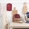 imageKitchenAid Beacon TwoTone NonSlip Pot Holder Set PistachioGraphite Green 7quotx10quot 2 PiecePassion RedBordeaux
