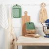 imageKitchenAid Beacon TwoTone NonSlip Pot Holder Set PistachioGraphite Green 7quotx10quot 2 PiecePistachioGraphite Green