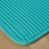 imageKitchenAid Ribbed Soft Silicone Pot Holder Set Ocean Drive 7quotx9quotAqua Sky