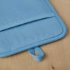imageKitchenAid Ribbed Soft Silicone Pot Holder Set Ocean Drive 7quotx9quotBlue Velvet