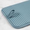 imageKitchenAid Ribbed Soft Silicone Pot Holder Set Ocean Drive 7quotx9quotFog Blue