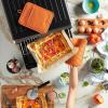 imageKitchenAid Ribbed Soft Silicone Pot Holder Set Ocean Drive 7quotx9quotHoney