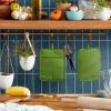 imageKitchenAid Ribbed Soft Silicone Pot Holder Set Ocean Drive 7quotx9quotMatcha