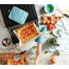 imageKitchenAid Ribbed Soft Silicone Pot Holder Set Ocean Drive 7quotx9quotMineral Water Aqua