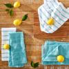 imageKitchenAid Albany Kitchen Towel 4Pack Set Dried RoseWhite 16quotx26quotAqua