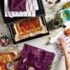 imageKitchenAid Albany Kitchen Towel 4Pack Set Dried RoseWhite 16quotx26quotBeet