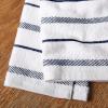 imageKitchenAid Albany Kitchen Towel 4Pack Set Dried RoseWhite 16quotx26quotBlue Willow