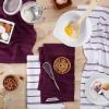imageKitchenAid Albany Kitchen Towel 4Pack Set Dried RoseWhite 16quotx26quotBoysenberry