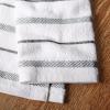 imageKitchenAid Albany Kitchen Towel 4Pack Set Dried RoseWhite 16quotx26quotGrey