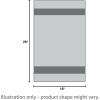 imageKitchenAid Albany Kitchen Towel 4Pack Set Dried RoseWhite 16quotx26quotKyoto Glow