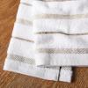imageKitchenAid Albany Kitchen Towel 4Pack Set Dried RoseWhite 16quotx26quotMilkshake