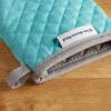 imageKitchenAid Asteroid Mini Oven Mitt 55quotx8quot Honey 2 CountAqua Sky