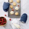 imageKitchenAid Asteroid Mini Oven Mitt 55quotx8quot Honey 2 CountBlue Willow