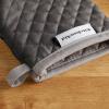 imageKitchenAid Asteroid Mini Oven Mitt 55quotx8quot Honey 2 CountCharcoal Grey