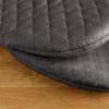 imageKitchenAid Asteroid Mini Oven Mitt 55quotx8quot Honey 2 CountCharcoal Grey
