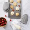imageKitchenAid Asteroid Mini Oven Mitt 55quotx8quot Honey 2 CountGray