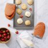 imageKitchenAid Asteroid Mini Oven Mitt 55quotx8quot Honey 2 CountHoney Orange