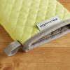 imageKitchenAid Asteroid Mini Oven Mitt 55quotx8quot Honey 2 CountKyoto Glow Yellow