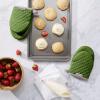 imageKitchenAid Asteroid Mini Oven Mitt 55quotx8quot Honey 2 CountMatcha Green