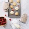 imageKitchenAid Asteroid Mini Oven Mitt 55quotx8quot Honey 2 CountMilkshake Tan