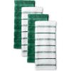 Dark Green/White