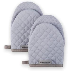 imageKitchenAid Asteroid Mini Oven Mitt 55quotx8quot Honey 2 CountLavender Cream