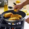 imageKitchenAid 3Ply Base Brushed Stainless Steel Nonstick Fry PanSkillet 12 InchGray