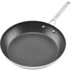 imageKitchenAid 3Ply Base Brushed Stainless Steel Nonstick Fry PanSkillet 12 InchGray