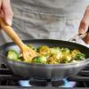 imageKitchenAid 3Ply Base Brushed Stainless Steel Nonstick Fry PanSkillet 12 InchStainless Steel