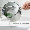 imageKitchenAid 3Ply Base Stainless Steel Cookware Pots and Pans Set 10 Piece Brushed Stainless