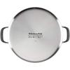 imageKitchenAid 5Ply Clad Polished Stainless Steel Stock PotStockpot with Lid 6 QuartStainless Steel