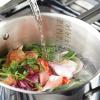 imageKitchenAid 5Ply Clad Polished Stainless Steel Stock PotStockpot with Lid 6 QuartStainless Steel
