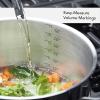 imageKitchenAid 5Ply Clad Polished Stainless Steel Stock PotStockpot with Lid 6 QuartStainless Steel
